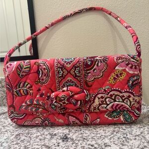Vera Bradley Pink Floral Clutch